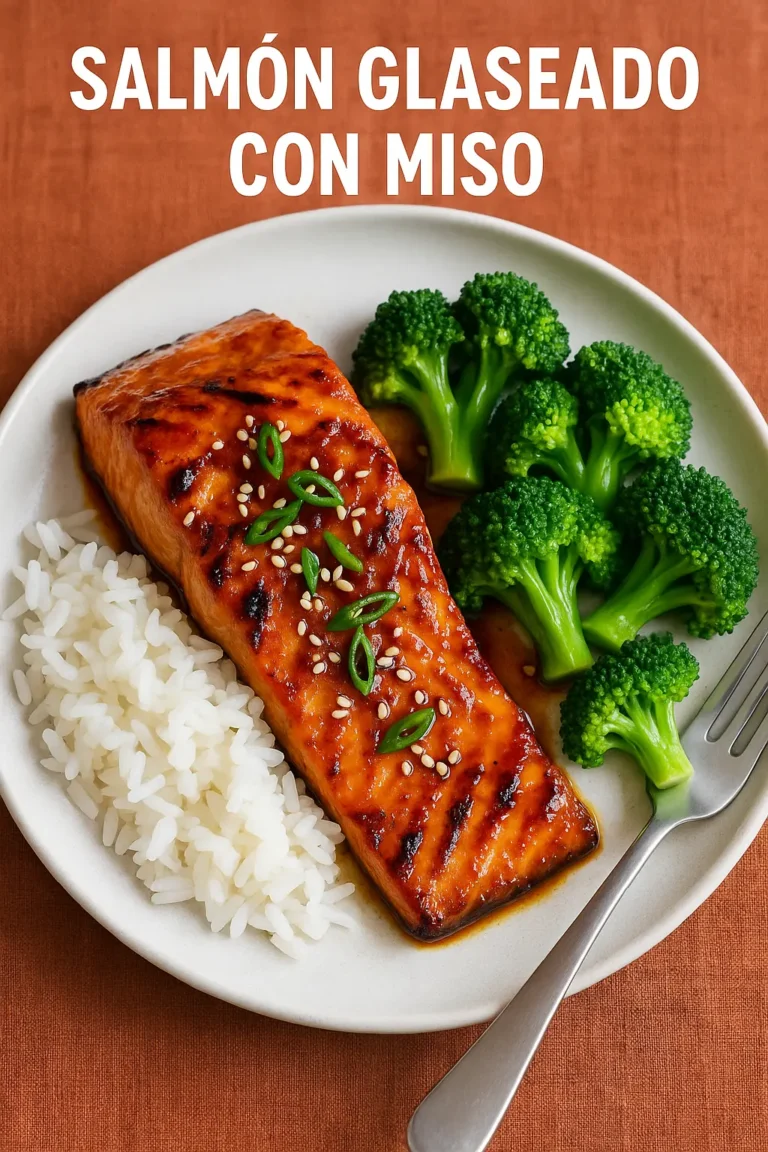 5‑Ingredient Miso‑Glazed Salmon