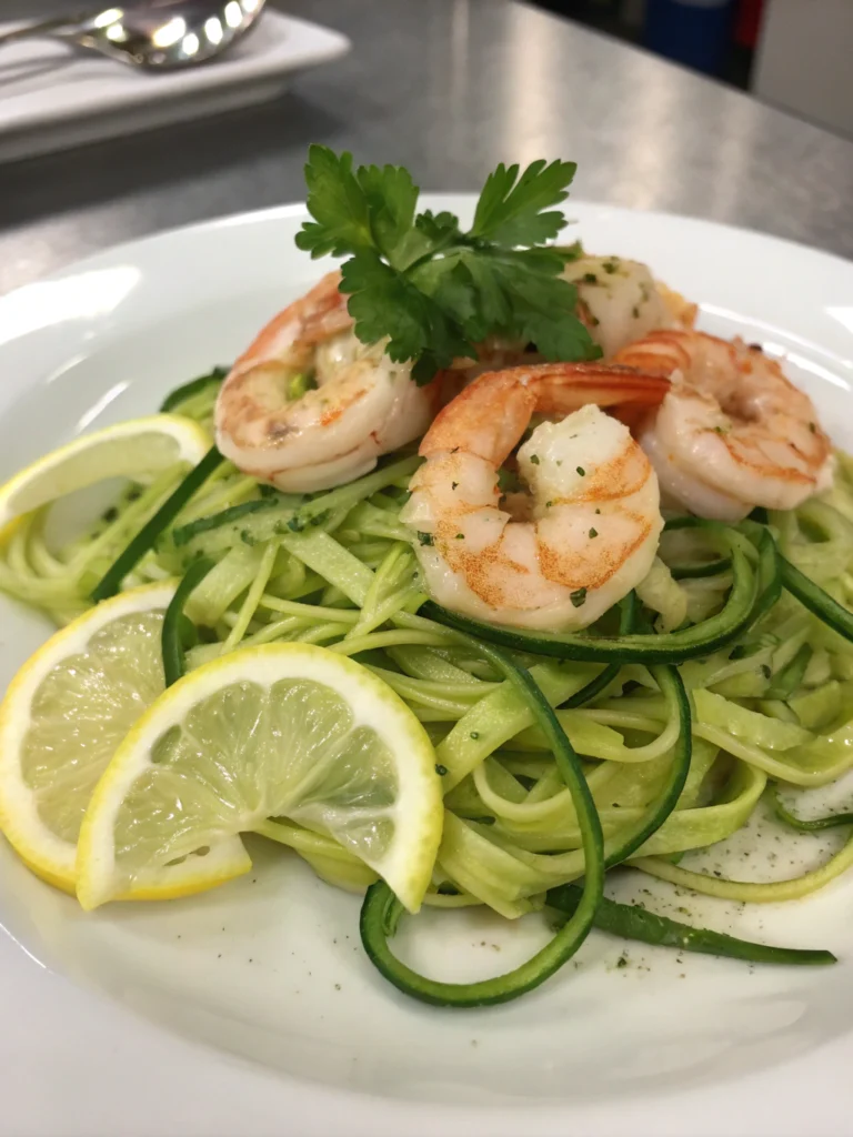 Shrimp Scampi with Zucchini Noodles Ingredients