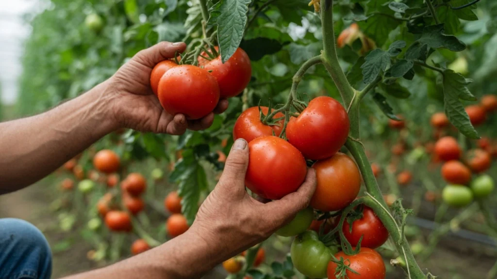 Harvest Tomatoes