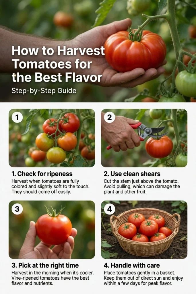 Harvest Tomatoes