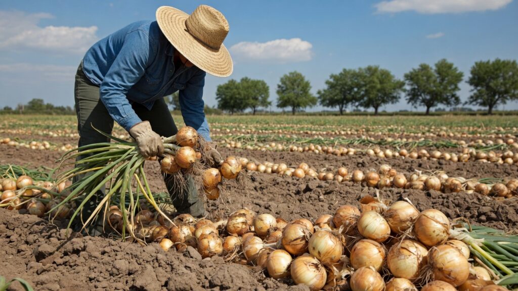 Harvest Onions