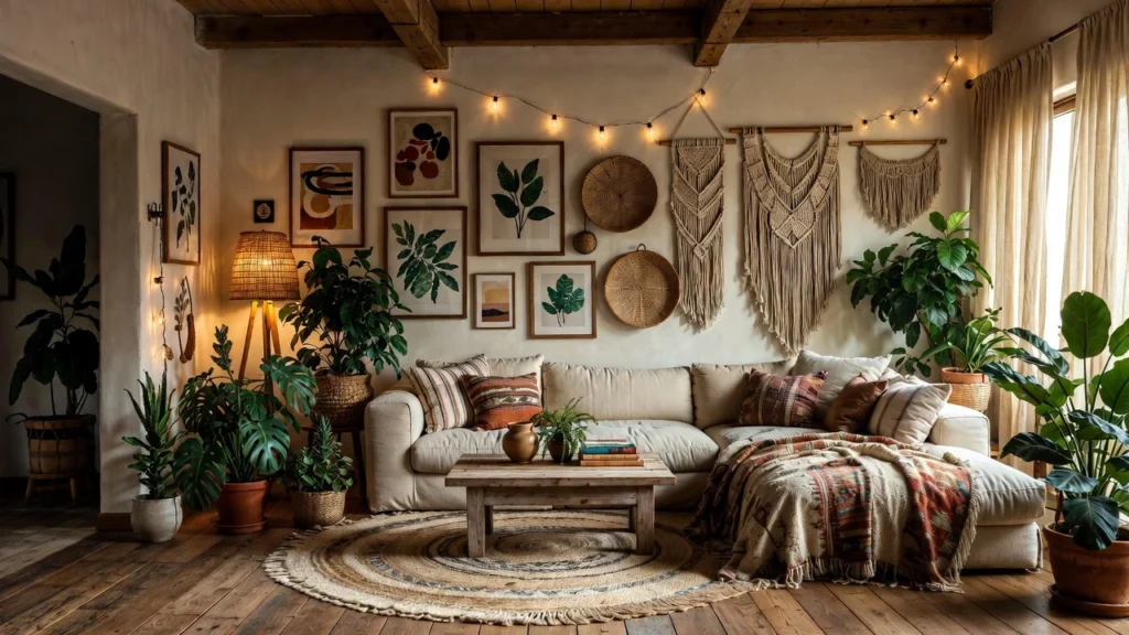 Boho Living Room